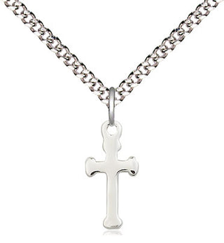 Sterling Silver Cross Medal Religious and Catholic Jewelry