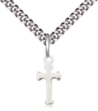 Sterling Silver Cross Medal Religious and Catholic Jewelry