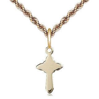 14kt Gold Cross Medal