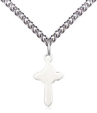 Sterling Silver Cross Medal Religious and Catholic Jewelry