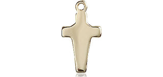 14kt Gold Filled Cross Medal
