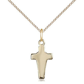 14kt Gold Cross Medal
