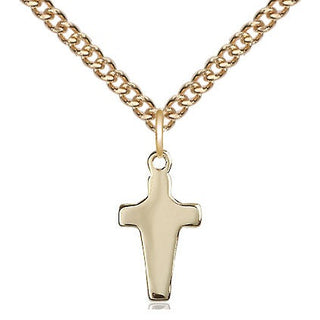 14kt Gold Cross Medal