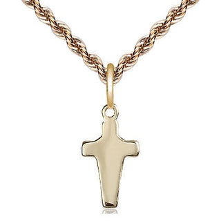 14kt Gold Cross Medal
