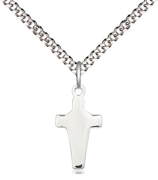 Sterling Silver Cross Medal Religious and Catholic Jewelry