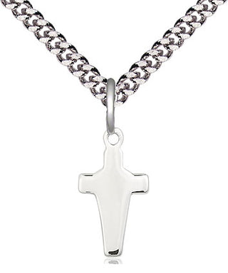 Sterling Silver Cross Medal Religious and Catholic Jewelry