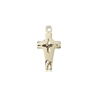 14kt Gold Cross Medal