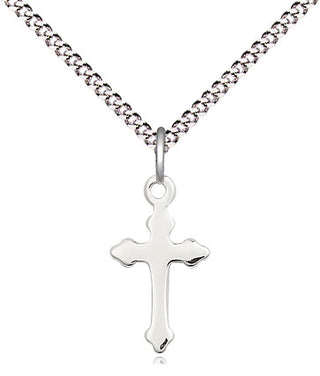 Sterling Silver Cross Medal Religious and Catholic Jewelry
