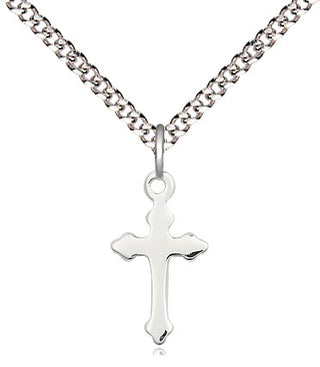 Sterling Silver Cross Medal Religious and Catholic Jewelry