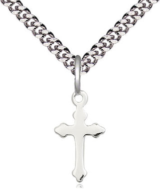 Sterling Silver Cross Medal Religious and Catholic Jewelry