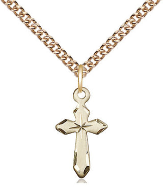 14kt Gold Filled Cross Medal Religious Jewelry