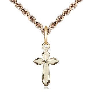 14kt Gold Filled Cross Medal Religious Jewelry