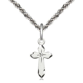 Sterling Silver Cross Medal Religious Jewelry