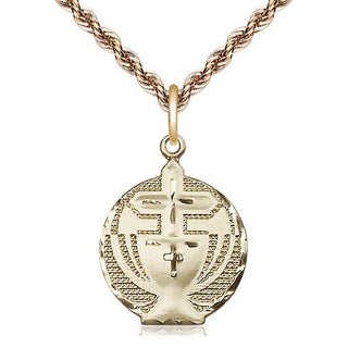 14kt Gold Communion Medal