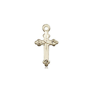 14kt Gold Cross Medal
