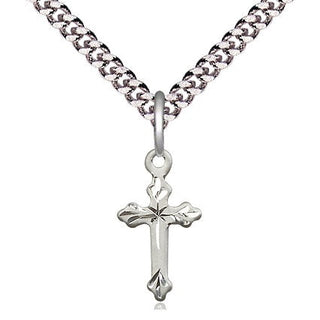 Pewter Cross Medal Religious and Catholic Jewelry