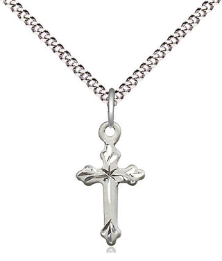 Sterling Silver Cross Medal Religious and Catholic Jewelry