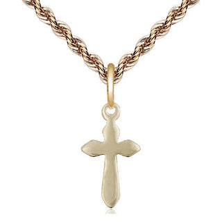 14kt Gold Filled Cross Medal Religious Jewelry
