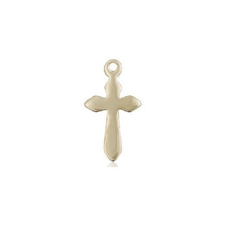 14kt Gold Cross Medal