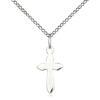 Sterling Silver Cross Medal Religious Jewelry