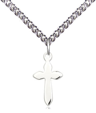 Sterling Silver Cross Medal Religious Jewelry