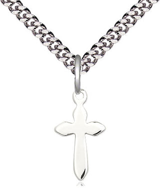 Sterling Silver Cross Medal Religious Jewelry