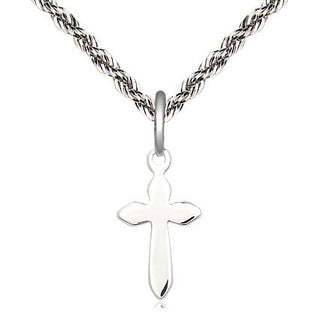 Sterling Silver Cross Medal Religious Jewelry