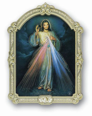 Cathedral 5" 3D Plaque Divine Mercy
