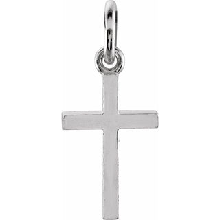 Sterling Silver Cross Charm with Jump Ring