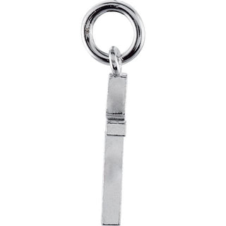 Sterling Silver Posh Mommy Cross Charm/Pendant