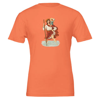 St. Christopher Carrying Christ Child T-Shirt - view 3