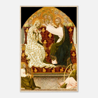 Renaissance Coronation of the Virgin Framed Print - view 11