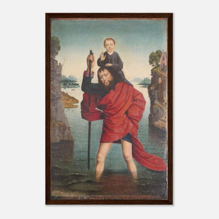St. Christopher and the Christ Child Framed Print - view 20