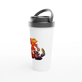 St. Michael the Archangel Red Travel Mug - view 3