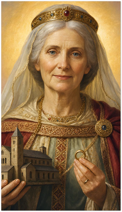 St. Mathilda of Ringelheim Holy Cards