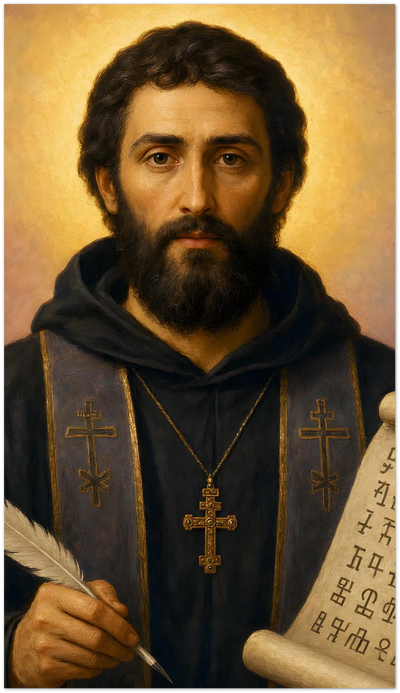 St. Cyril, Apostle of the Slavs Holy Cards