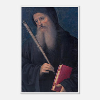 St. Benedict Portrait Framed Print - view 18