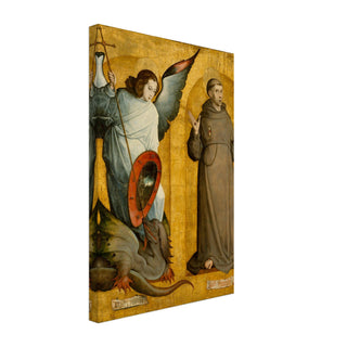St. Michael and St. Francis Canvas Print - view 3