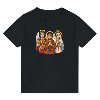 Angel, Monk and Virgin Mary Baby T-Shirt - view 2