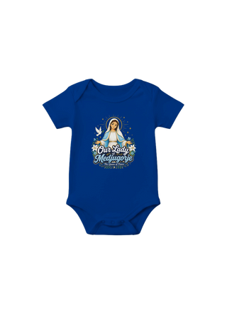 Our Lady of Medjugorje Baby Onesie - view 5