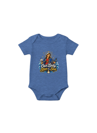 Our Lady Star of the Sea Baby Onesie - view 7