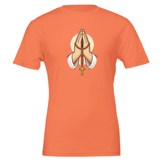 Praying Hands and Rosary T-Shirt - view 3