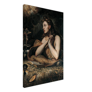 Penitent Magdalene by Tintoretto Canvas Print - view 2