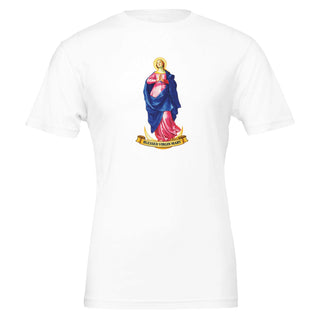 Blessed Virgin Mary Blue and Pink T-Shirt - view 7