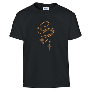 St. Benedict Rosary Kids T-Shirt - view 5