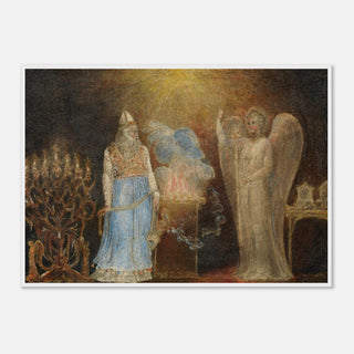 Angel Appearing to Zechariah Framed Print