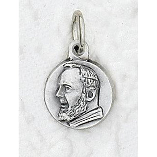 Bulk Saint Pio Round Bracelet Medals