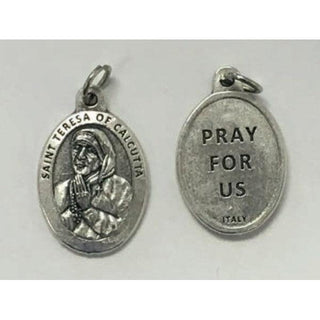 Bulk Deluxe Saint Teresa of Calcutta Pray for Us Medals