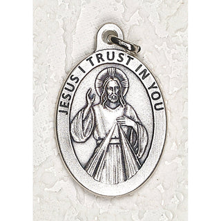 Bulk Divine Mercy Double Sided Medals - 1-1/2 Inch