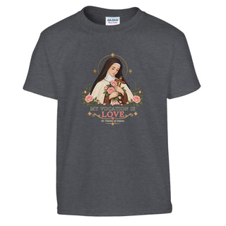 St. Thérèse 'My Vocation Is Love' Kids T-Shirt - view 7